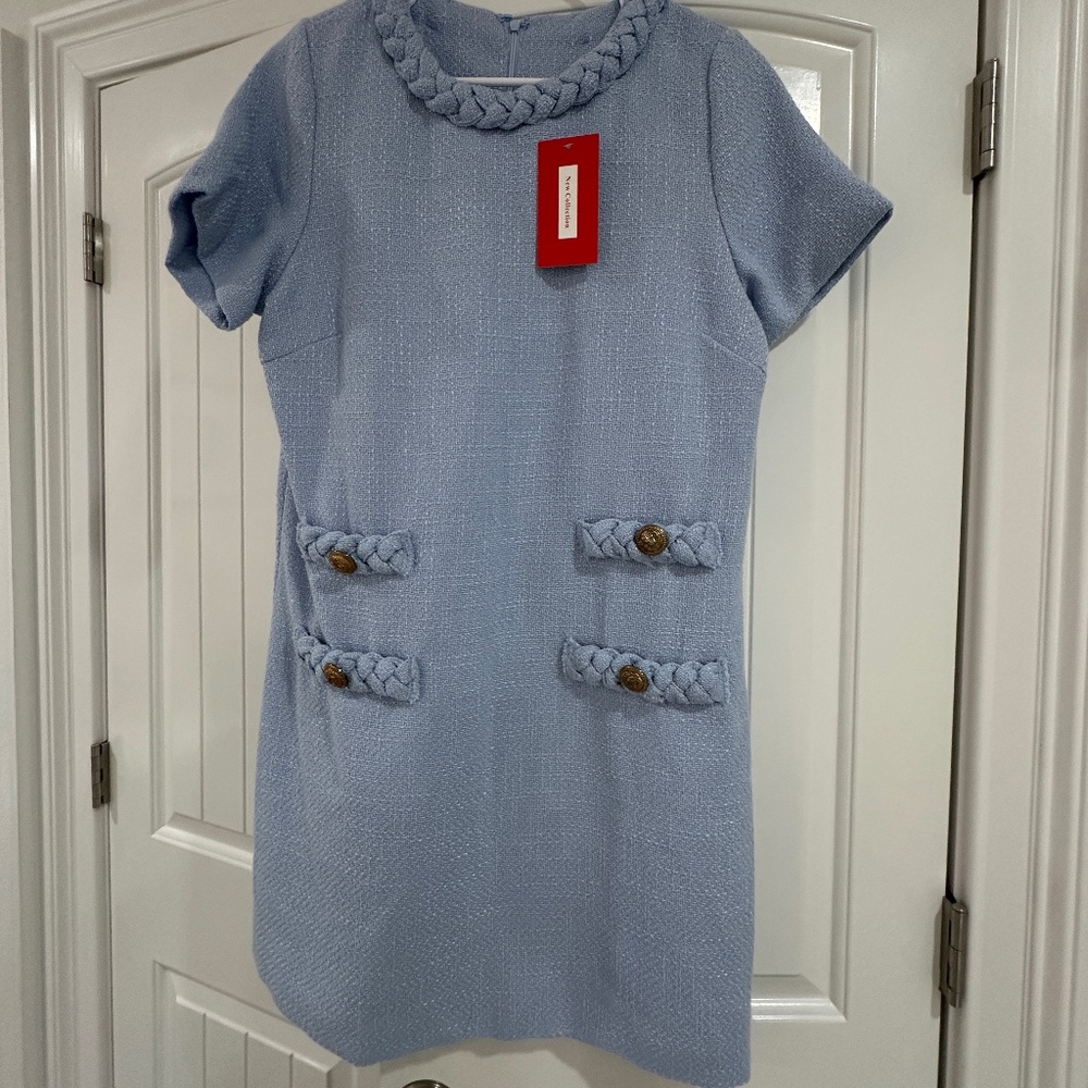 NWT BLUE DRESS - Picture 2 of 5